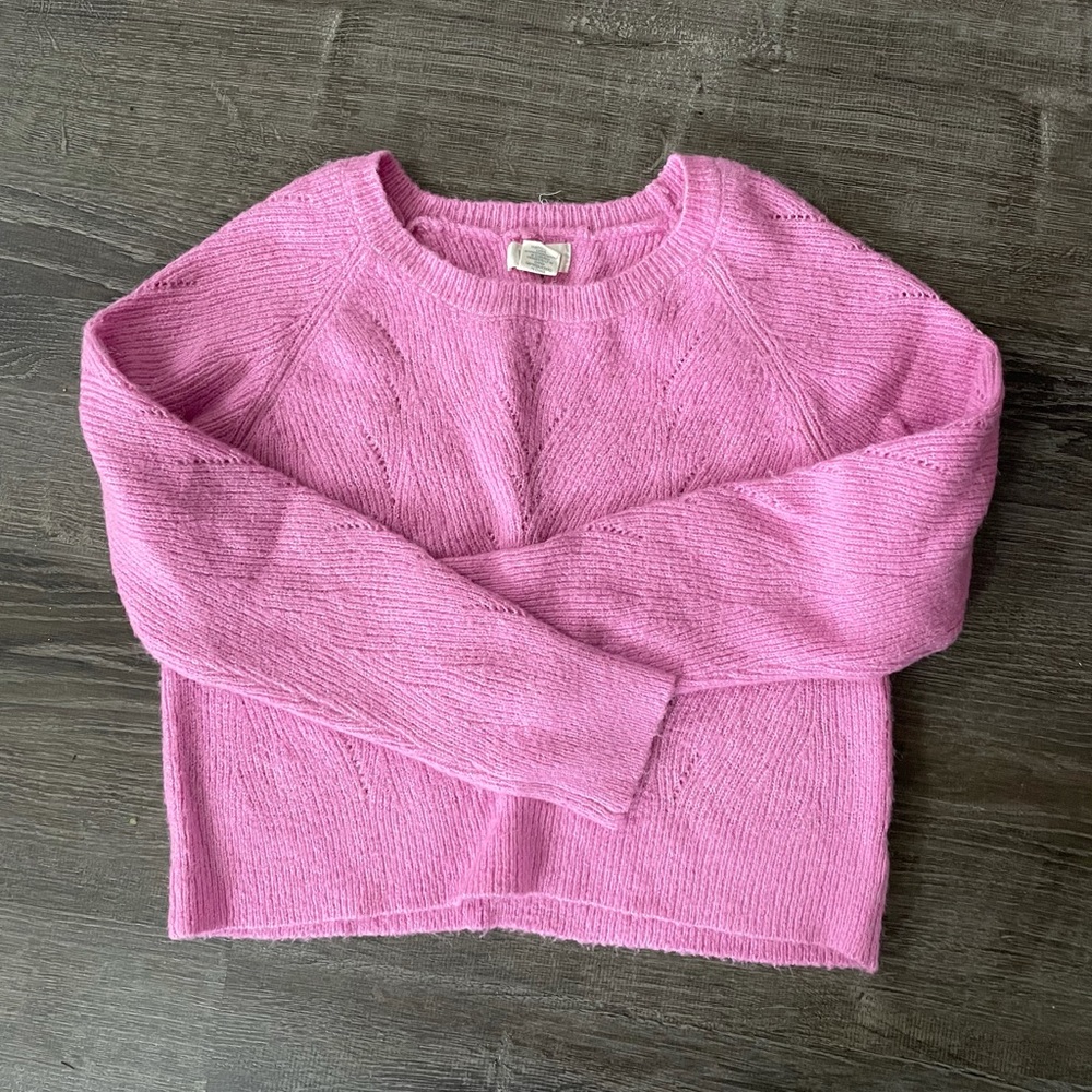Pink sweater
